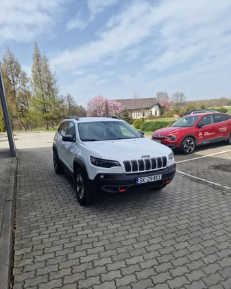Jeep Cherokee cena 96000 przebieg: 72000, rok produkcji 2019 z Katowice małe 352